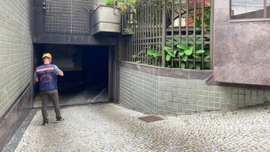 Vistoria da Defesa Civil constatou que não existe risco estrutural para o imóvel
