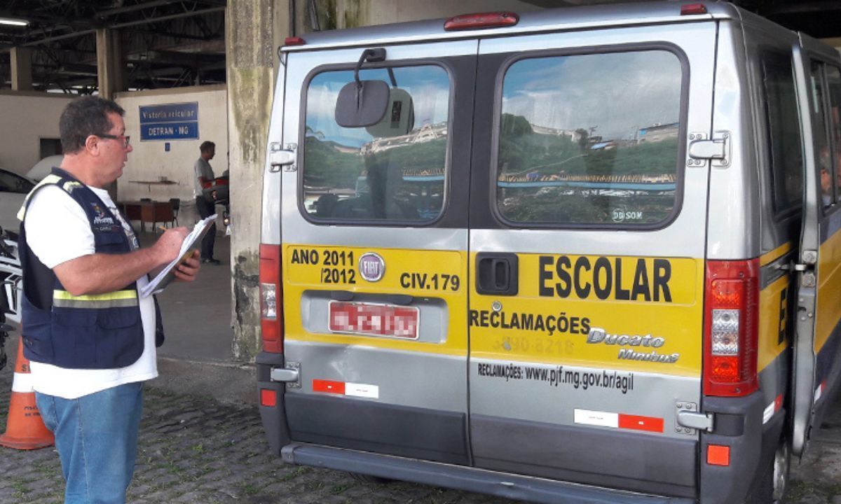 Começa período de vistoria do transporte escolar em Juiz de Fora