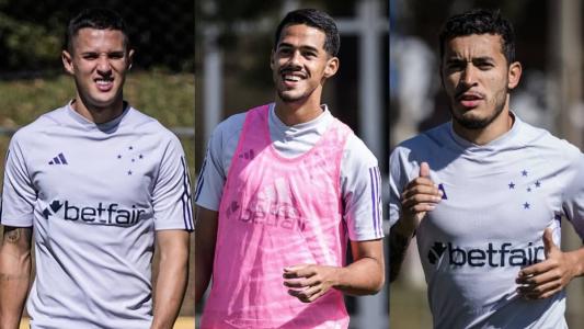 Vital, Oliveira e William tiveram situações atualizadas pelo Cruzeiro