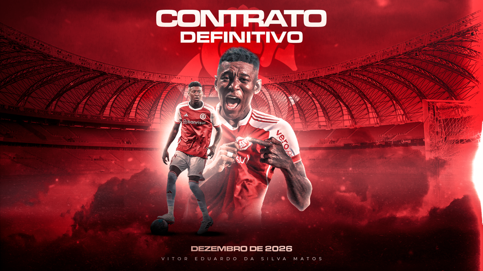 Vitão fica! Zagueiro assina em definitivo com o Inter