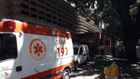 Vítima foi levada para o Pronto-Socorro João XXIII