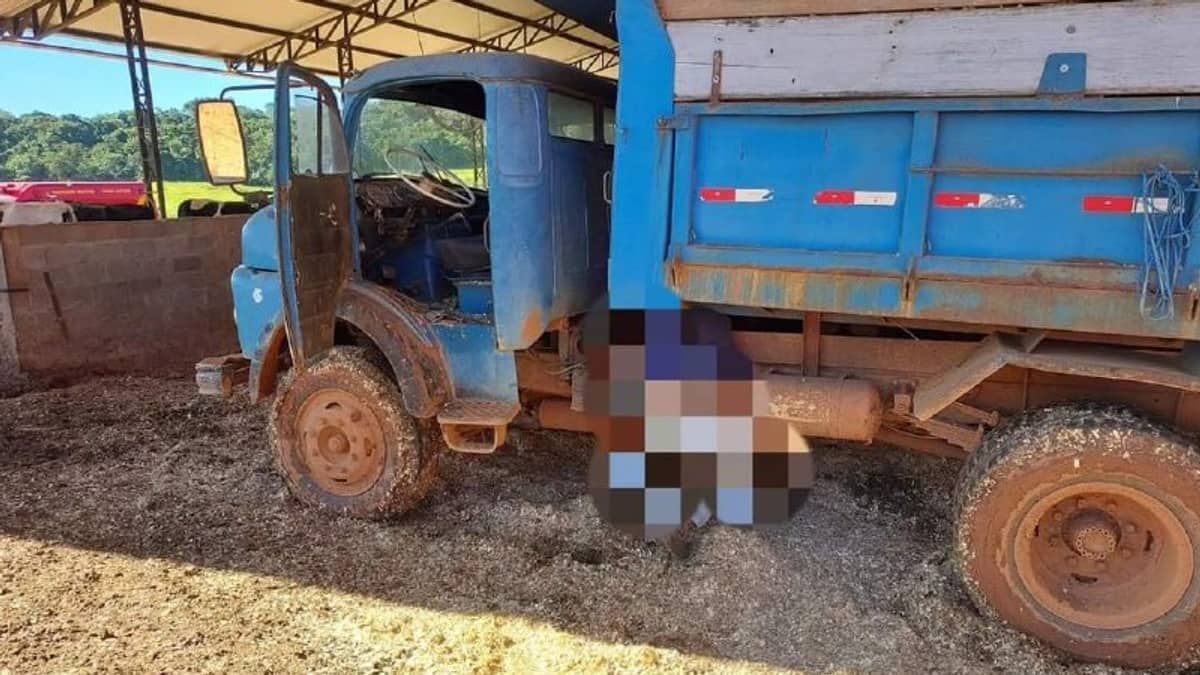 Trabalhador morre após ter cabeça esmagada por caçamba de caminhão no interior de Minas