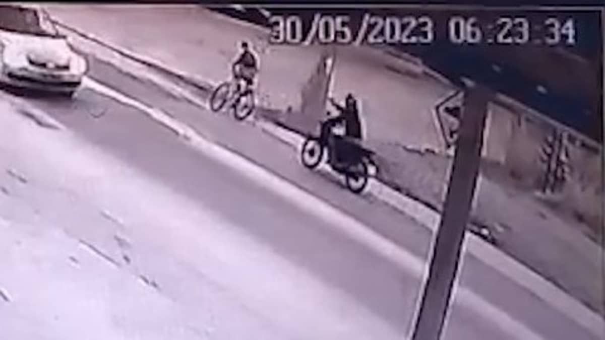 Vídeo: homem de bicicleta é morto a tiros por motociclista em pela luz do dia no interior de Minas 