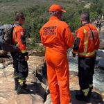Homem desaparece após se afogar em cachoeira de Conceição do Mato Dentro