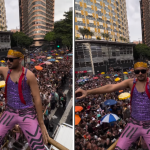 Pedro Sampaio: debaixo de chuva, cantor arrasta multidão no pós Carnaval de BH