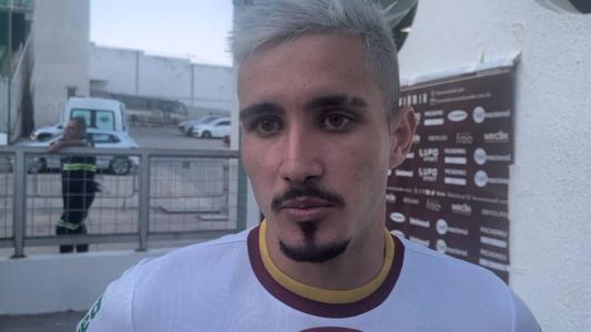 Vitor Barreto, atacante da Ferroviária, em entrevista à Itatiaia após vitória sobre o Athletic