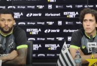 Atacantes do Ceará fazem 'coletiva da amizade' e negam mal-estar no elenco