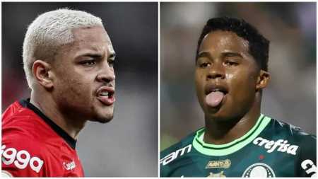 Vitor Roque e Endrick são grandes promessas do futebol brasileiro