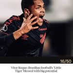 Mídia internacional se derrete por Vitor Roque: 'Um dos melhores desde Ronaldo'