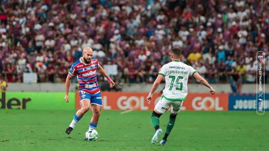 Vitória de 3 a 2 sobre o América, na noite deste domingo, praticamente garantiu o Fortaleza na Série A em 2024