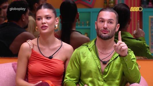 Vitória Strada e Diego Hypólito