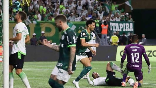 Vitória do Palmeiras foi definida ainda no primeiro tempo no Allianz Parque