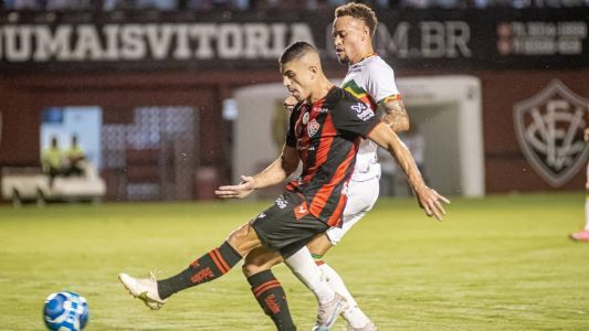 Vitória e Sampaio Corrêa se enfrentaram nesta quarta-feira, em Salvador