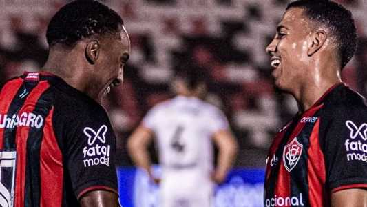 Vitória em duelo contra o Botafogo-SP