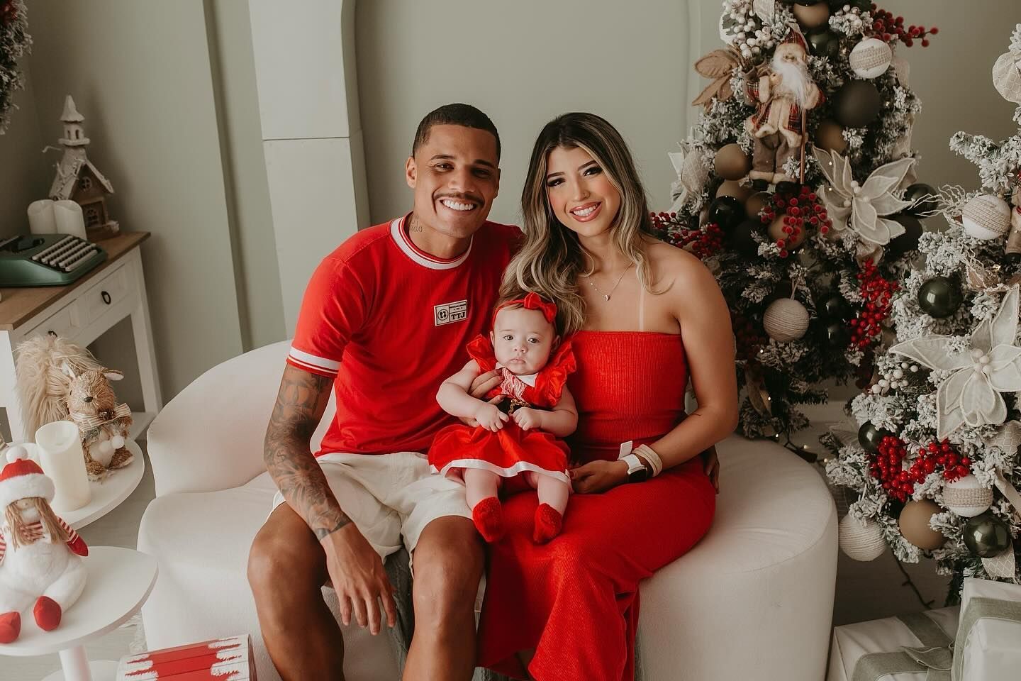 Como foi o Natal dos jogadores do Vitória; veja fotos