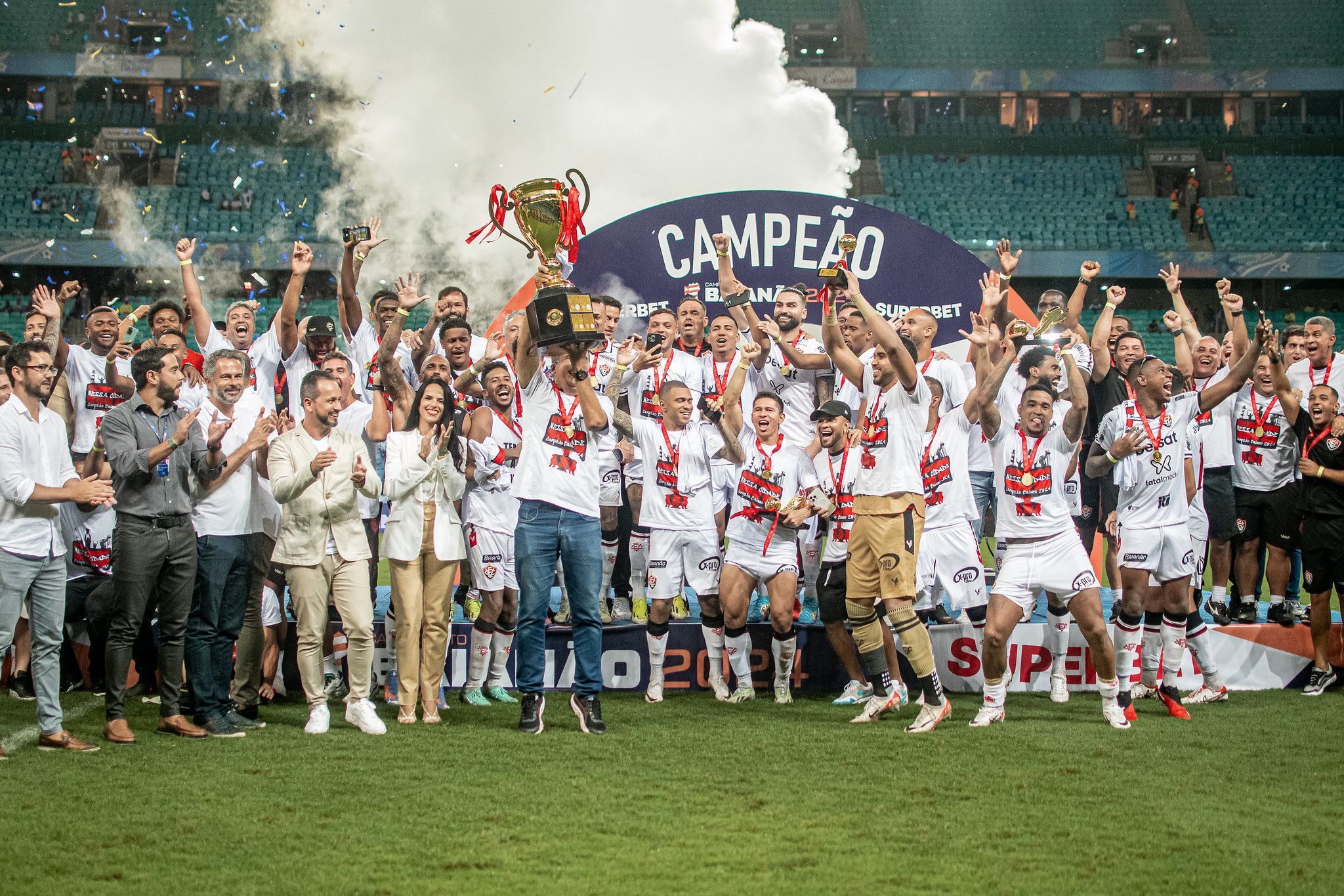 Campeão, Vitória domina seleção do Campeonato Baiano; veja