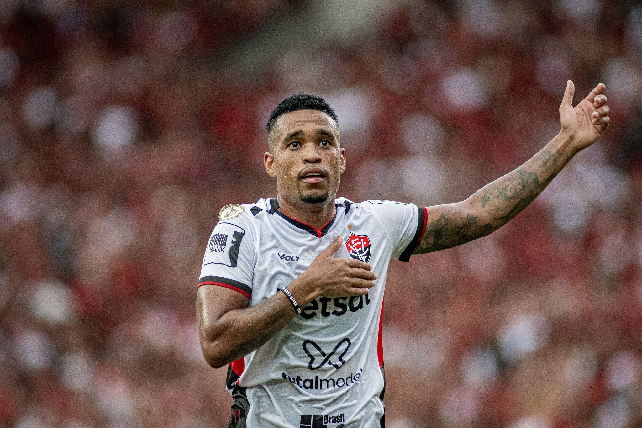 Atacantes marcaram 60% dos gols do Vitória em 2024; veja ranking por setor