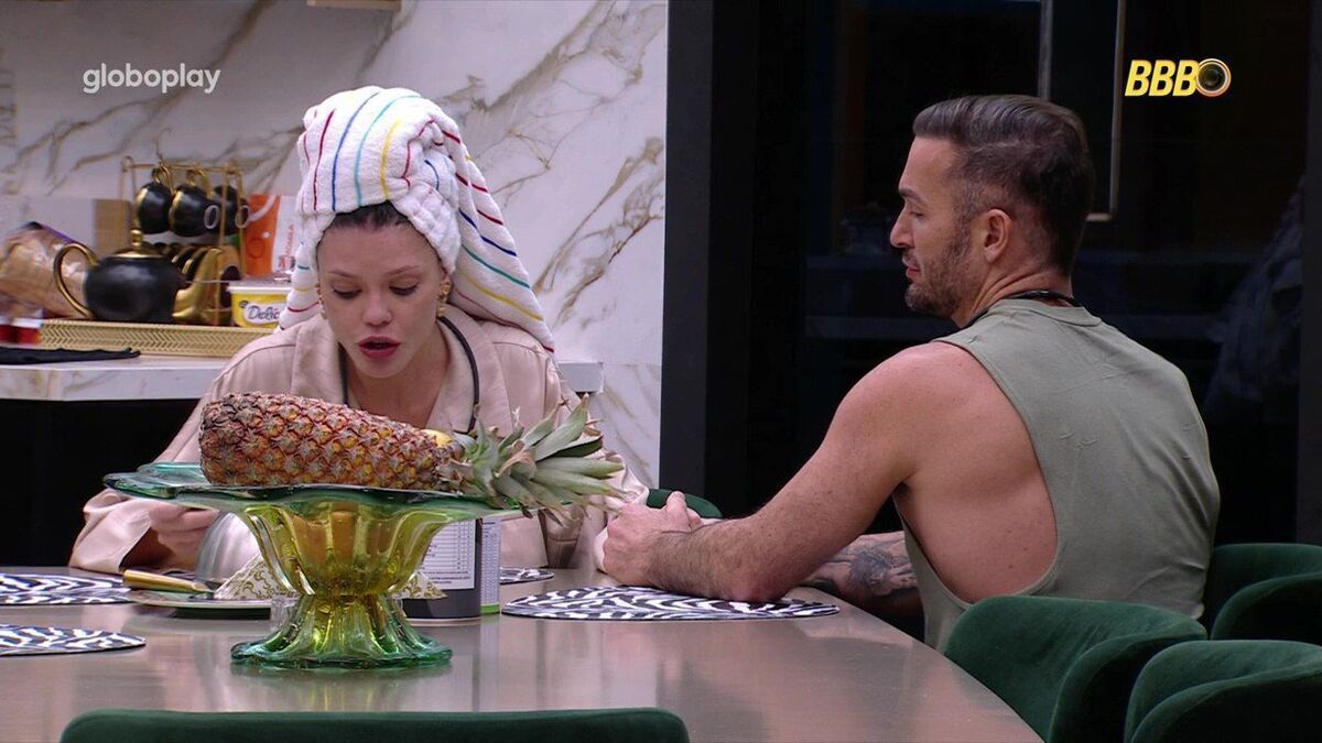 BBB 25: Vitória tenta se resolver com Diego após comprometer brother na Prova do Líder