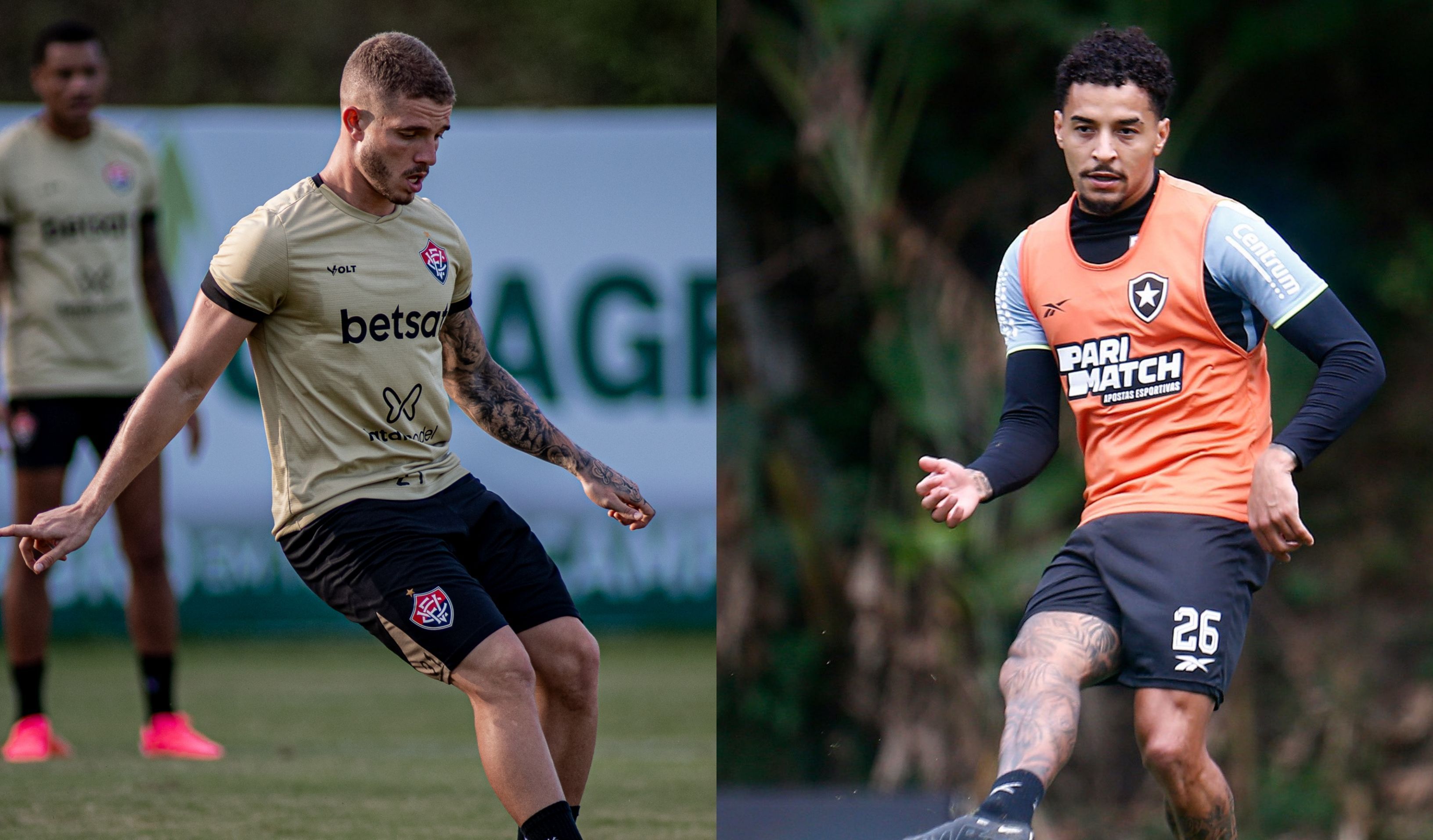 Vitória x Botafogo: veja prováveis escalações para jogo do Brasileiro