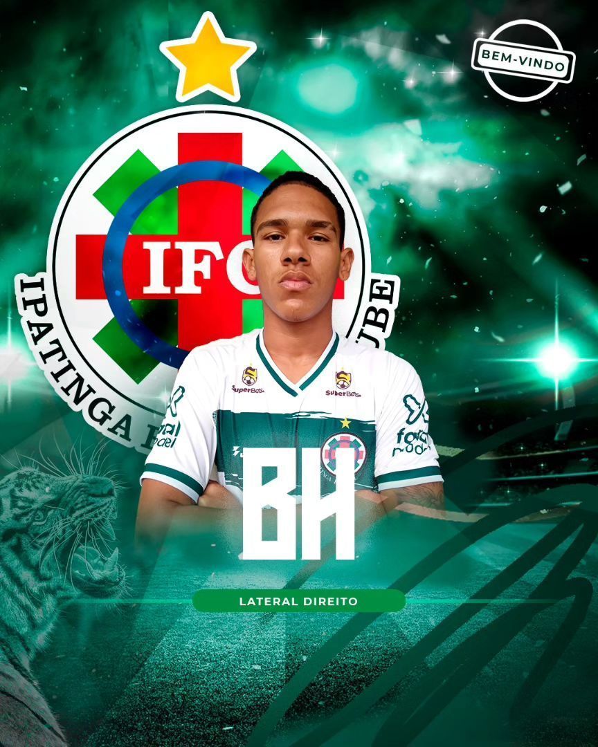 Ipatinga oficializa contratação de jogador que pertence ao Vitória