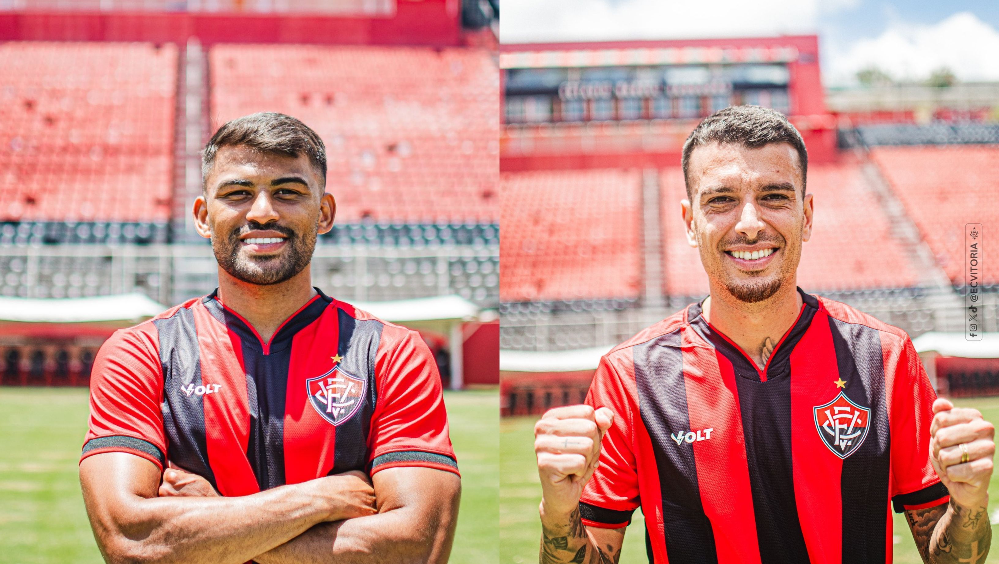 Vitória anuncia mais dois reforços para 2025; saiba nomes