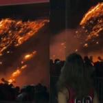 Incêndio atinge imediações de estádio do Vitória antes de jogo do Brasileiro