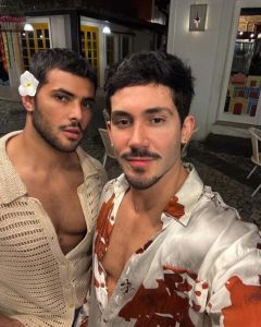 Gabriel Fuentes e Vittor Fernando estão juntos há quase um ano