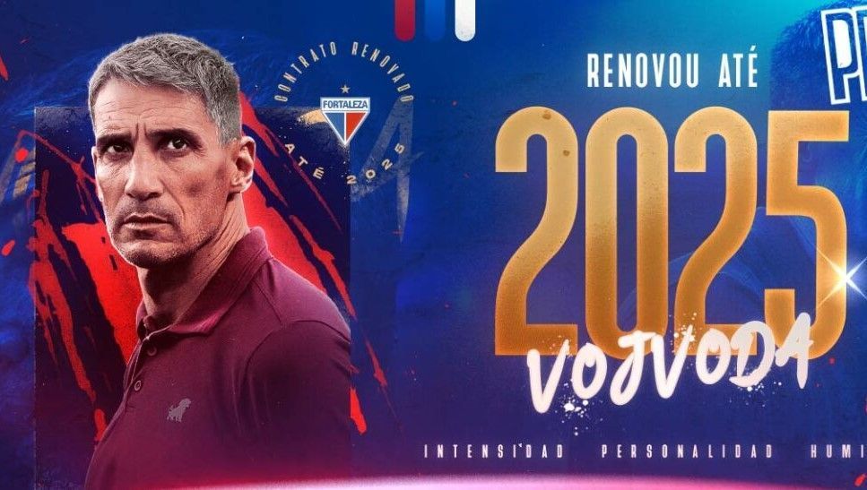 Fortaleza anuncia renovação de Vojvoda