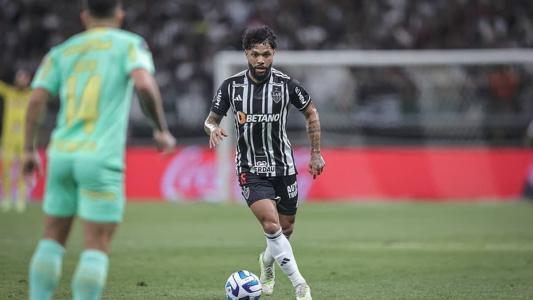 Volante do Atlético, Otávio comentou sobre a derrota para o Palmeiras, no Mineirão