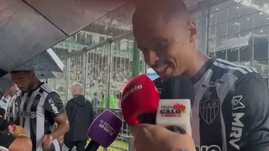 Volante do Galo, Allan foi escolhido o melhor em campo pela equipe da Itatiaia