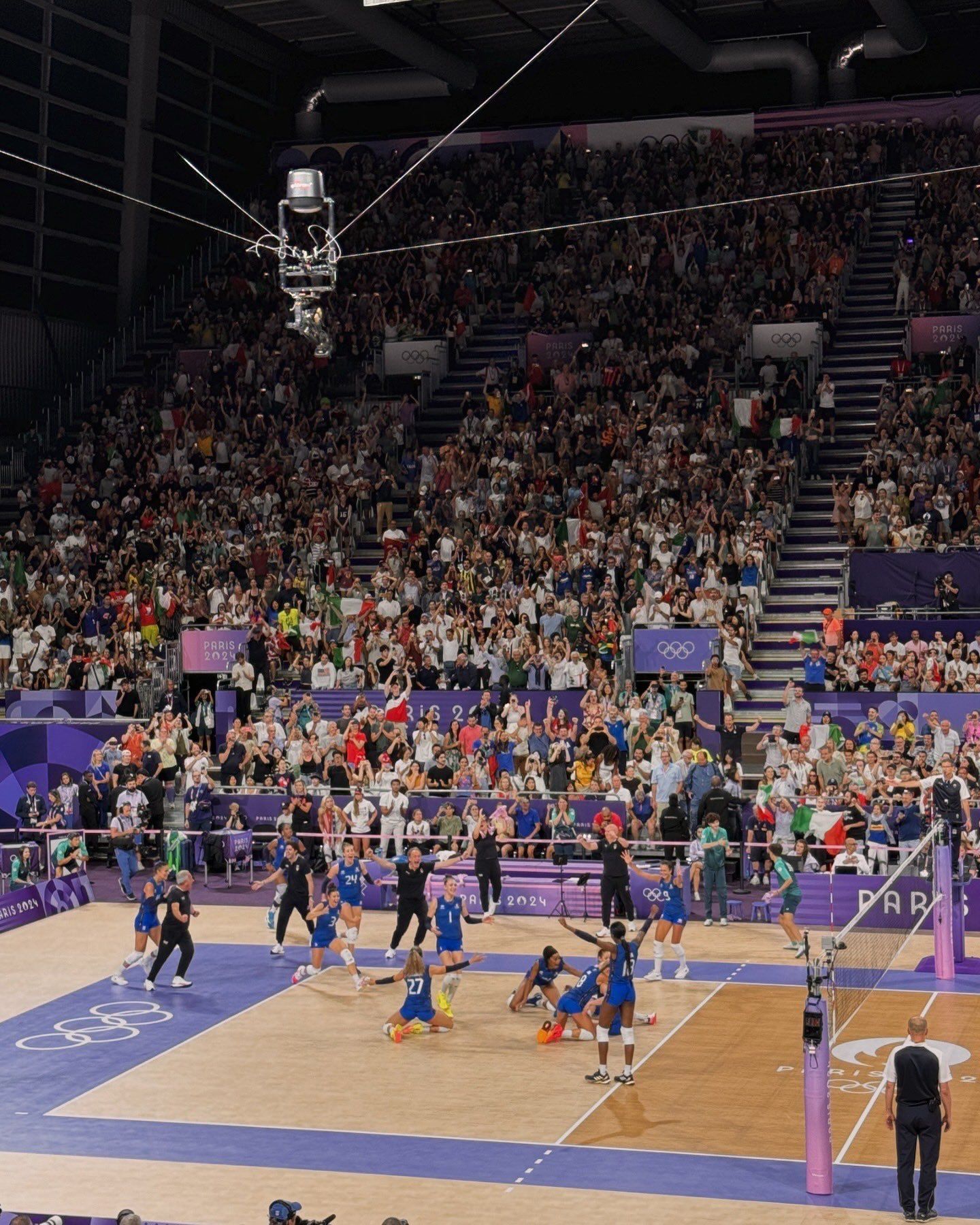 Itália atropela EUA e conquista ouro inédito no vôlei feminino em Paris 2024