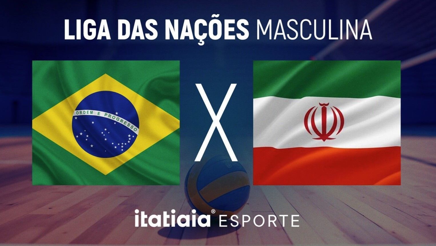 Horário e onde assistir Brasil x Irã, pela Liga das Nações Masculina