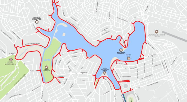 Volta da Pampulha: saiba quais alterações no trânsito neste domingo (10)