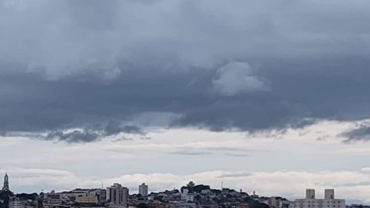 Volume de chuva pode atingir até 50mm