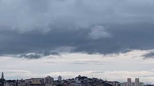 Volume de chuva pode atingir até 50mm