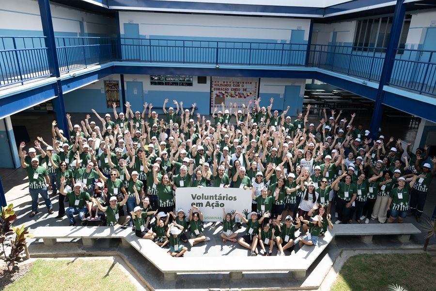 Reforma de escola municipal marca ação de instituto no ano de 2025 em Ipatinga