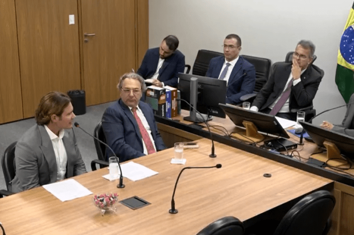 Vorcaro em depoimento à PF