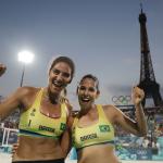 Ana Patrícia e Duda na final do Vôlei de Praia em Paris 2024: data, horário e onde assistir