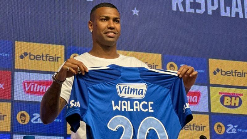 Apresentado no Cruzeiro, Walace abre o jogo sobre chance de estreia contra o Bragantino