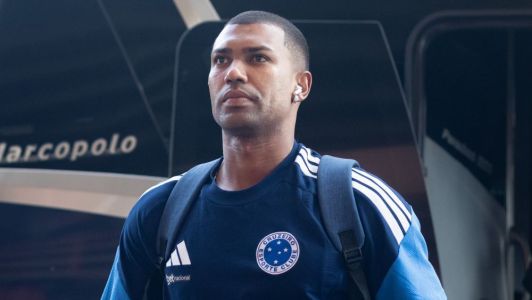 Walace em treino do Cruzeiro na última semana
