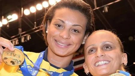Walewska e Fabi atuaram juntas pela Seleção Brasileira