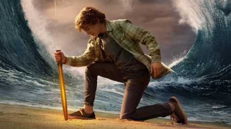 Walker Scobell como Percy Jackson em novo pôster