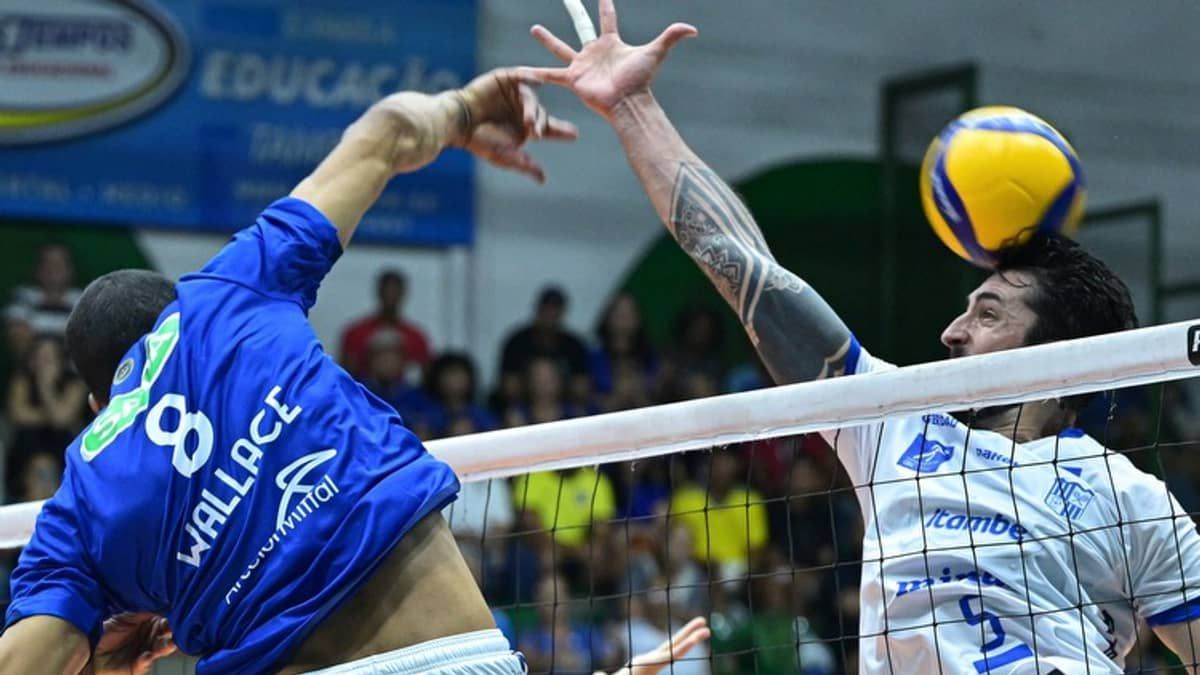Vôlei: Cruzeiro vence Minas e encerra primeira fase do Mineiro invicto