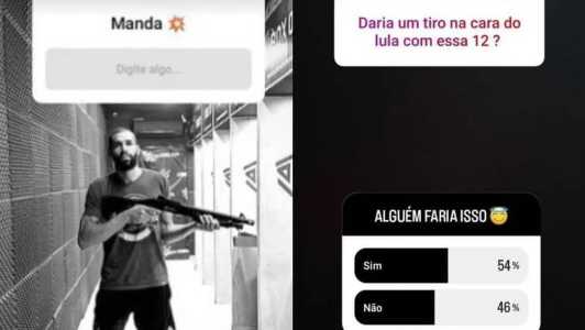 Wallace publicou mensagem ofensiva contra Lula, de acordo com a Justiça