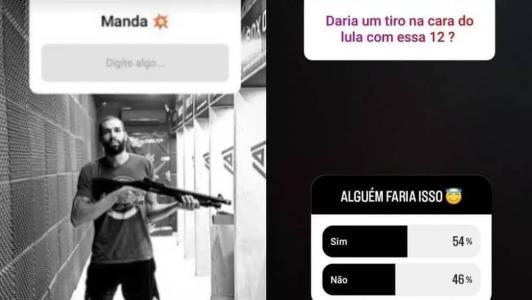 Wallace publicou mensagem ofensiva contra Lula, de acordo com a Justiça