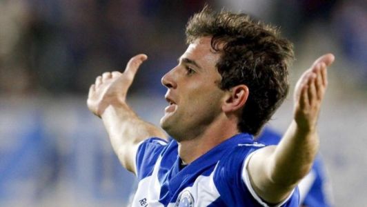 Walter Montillo durante jogo do Cruzeiro em 2011