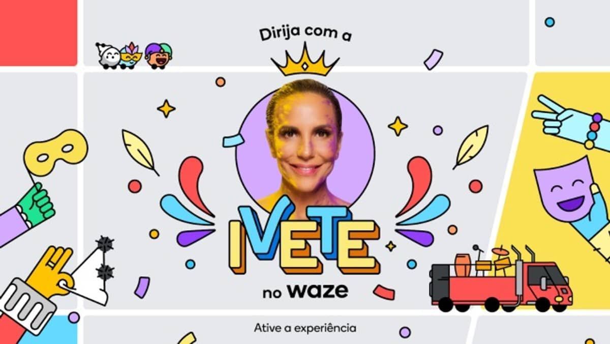 Ivete Sangalo será a voz do Waze no carnaval; veja como adotar