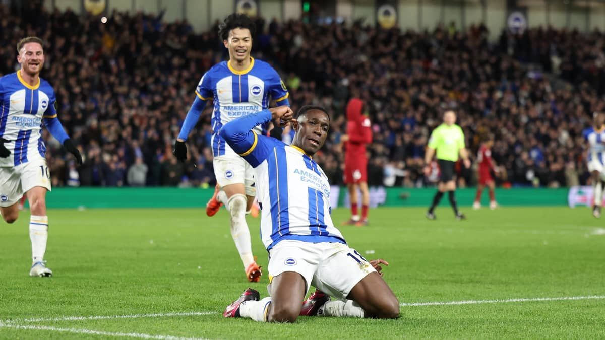 Liverpool é surpreendido pelo Brighton na Premier League