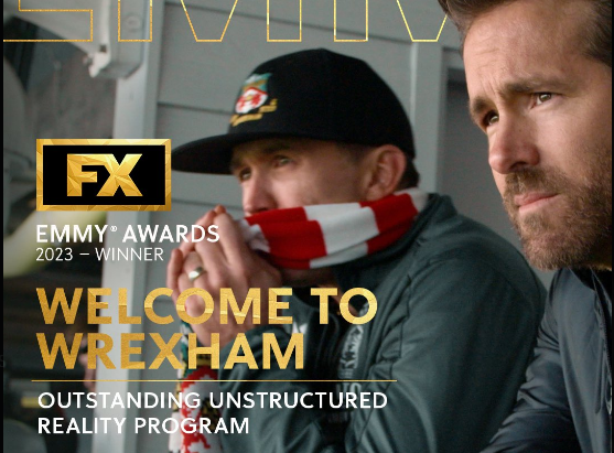 Welcome to Wrexham: série sobre clube inglês da 4ª divisão fatura cinco Emmy’s