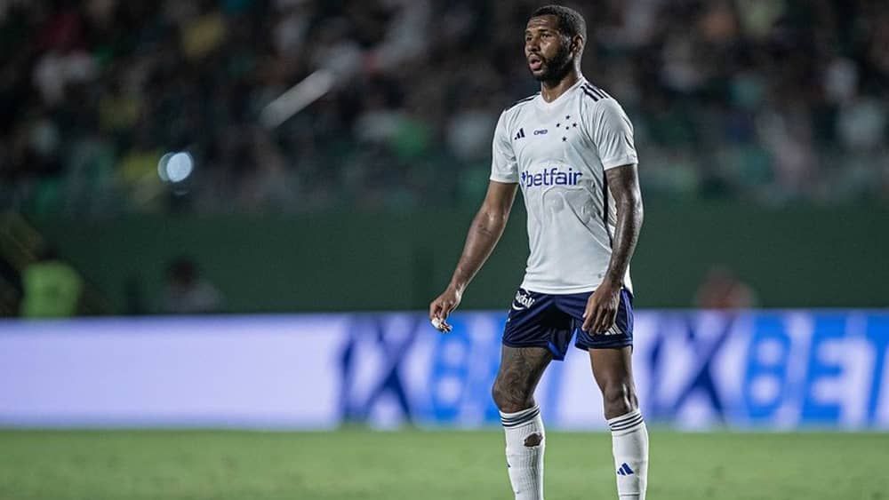 O que fez Wesley, do Cruzeiro, durante jogo contra o Goiás? Veja números